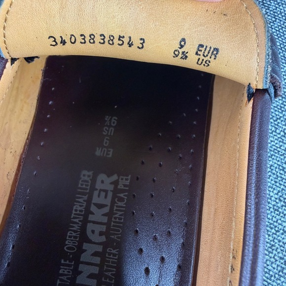 Mephisto Spinnaker Loafers Mens 9.5 Brown Leather Air-Relax Penny Moccasins 0814 main image 10